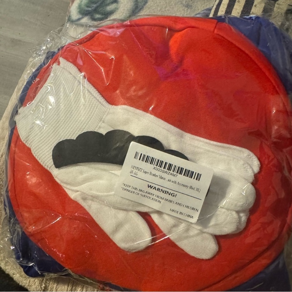 Nintendo Red and White Kids Costume Set